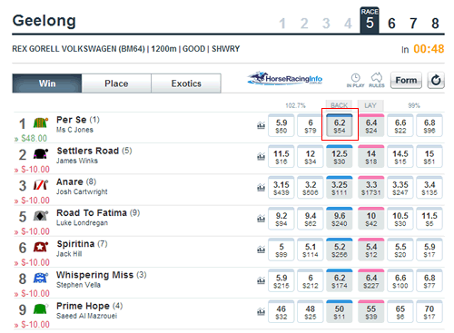 betfair betting